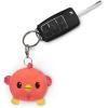 imageTeeTurtle  Plushie Charm Keychain  Happy Pink OctopusRed Lunar New Year Rooster