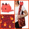 imageTeeTurtle  Plushie Tote Bag  Angel Cats  From the creators of the Original Reversible Octopus Plushie  Take Your Plush Pal Wherever You GoRed Devil Cats
