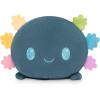 imageTeeTurtle  Plushie Tote Bag  Gray Forest Wolf  From the creators of the Original Reversible Octopus Plushie  Take Your Plush Pal Wherever You GoBlue  Rainbow Axolotl