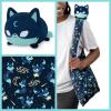 imageTeeTurtle  Plushie Tote Bag  Gray Forest Wolf  From the creators of the Original Reversible Octopus Plushie  Take Your Plush Pal Wherever You GoDark Moon Fox