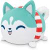 imageTeeTurtle  Plushie Tote Bag  Gray Forest Wolf  From the creators of the Original Reversible Octopus Plushie  Take Your Plush Pal Wherever You GoFestive Holiday Husky