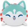 imageTeeTurtle  Plushie Tote Bag  Gray Forest Wolf  From the creators of the Original Reversible Octopus Plushie  Take Your Plush Pal Wherever You GoFestive Holiday Husky