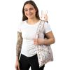 imageTeeTurtle  Plushie Tote Bag  Gray Forest Wolf  From the creators of the Original Reversible Octopus Plushie  Take Your Plush Pal Wherever You GoLight Brown Bunny