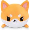 imageTeeTurtle  Plushie Tote Bag  Gray Forest Wolf  From the creators of the Original Reversible Octopus Plushie  Take Your Plush Pal Wherever You GoOrange Ramen Shiba