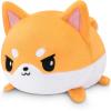 imageTeeTurtle  Plushie Tote Bag  Gray Forest Wolf  From the creators of the Original Reversible Octopus Plushie  Take Your Plush Pal Wherever You GoOrange Ramen Shiba