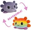 imageTeeTurtle  The Original Reversible Axolotl Plushie  Pink Sparkle  Gray  Cute Sensory Fidget Stuffed Animals That Show Your MoodGray  Rainbow Axolotl