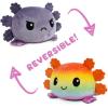 imageTeeTurtle  The Original Reversible Axolotl Plushie  Pink Sparkle  Gray  Cute Sensory Fidget Stuffed Animals That Show Your MoodGray  Rainbow Axolotl