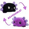 imageTeeTurtle  The Original Reversible Axolotl Plushie  Pink Sparkle  Gray  Cute Sensory Fidget Stuffed Animals That Show Your MoodPurple  Black Axolotl