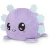 imageTeeTurtle  The Original Reversible Axolotl Plushie  Pink Sparkle  Gray  Cute Sensory Fidget Stuffed Animals That Show Your MoodPurple  Light Blue Axolotl