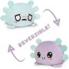 imageTeeTurtle  The Original Reversible Axolotl Plushie  Pink Sparkle  Gray  Cute Sensory Fidget Stuffed Animals That Show Your MoodPurple  Light Blue Axolotl