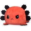 imageTeeTurtle  The Original Reversible Axolotl Plushie  Pink Sparkle  Gray  Cute Sensory Fidget Stuffed Animals That Show Your MoodRed Angry  Rage Axolotl