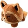 imageTeeTurtle  The Original Reversible Raccoon Plushie  Brown  Cute Sensory Fidget Stuffed Animals That Show Your Mood