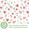 imageTeeTurtle Red PandaPink Ladybug White Plants and Mushrooms