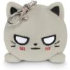 imageTeeTurtle  Plushie Charm Keychain  Happy Pink OctopusAngry Gray Cat