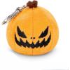 imageTeeTurtle  Plushie Charm Keychain  Happy Pink OctopusAngry Orange Jackolantern