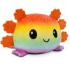 Gray + Rainbow Axolotl
