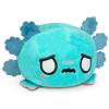 imageTeeTurtle  The Original Reversible Axolotl Plushie  Pink Sparkle  Gray  Cute Sensory Fidget Stuffed Animals That Show Your MoodPink  Blue Worried Axolotl