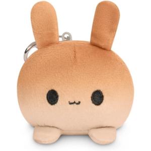 imageTeeTurtle  Plushie Charm Keychain  Happy Pink OctopusHappy Bun Bun