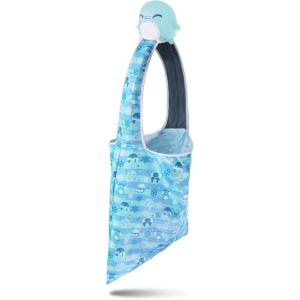 imageTeeTurtle  Plushie Tote Bag  Gray Forest Wolf  From the creators of the Original Reversible Octopus Plushie  Take Your Plush Pal Wherever You GoHoliday Snowflake Penguin