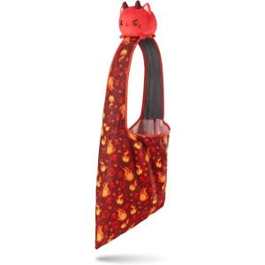 imageTeeTurtle  Plushie Tote Bag  Gray Forest Wolf  From the creators of the Original Reversible Octopus Plushie  Take Your Plush Pal Wherever You GoRed Devil Cats