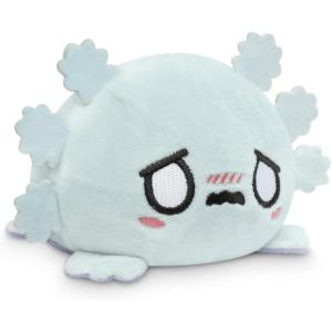 imageTeeTurtle  The Original Reversible Axolotl Plushie  Pink Sparkle  Gray  Cute Sensory Fidget Stuffed Animals That Show Your MoodPurple  Light Blue Axolotl