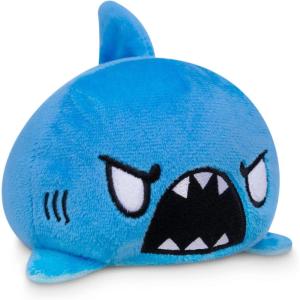 imageTeeTurtle  The Original Reversible Shark Plushie  Blue  Cute Sensory Fidget Stuffed Animals That Show Your MoodShark  Narwhal