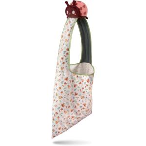 imageTeeTurtle Red PandaPink Ladybug White Plants and Mushrooms