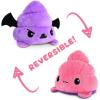 imageTeeTurtle  The Original Reversible Ghost Plushie  White  Black  Cute Sensory Fidget Stuffed Animals That Show Your Mood  Perfect for HalloweenPink  Purple Spooky Dookie