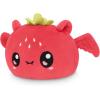 imageTeeTurtle  The Original Reversible Ghost Plushie  White  Black  Cute Sensory Fidget Stuffed Animals That Show Your Mood  Perfect for HalloweenStrawberry Bat