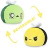 imageTeeTurtle  The Original Reversible Ghost Plushie  White  Black  Cute Sensory Fidget Stuffed Animals That Show Your Mood  Perfect for HalloweenZombie Bee