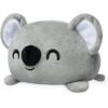 imageTeeTurtle  The Original Reversible Sloth Plushie  Brown  Cute Sensory Fidget Stuffed Animals That Show Your Mood 35 inchKoala