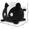 imageTeeTurtle  The Original Reversible Sloth Plushie  Brown  Cute Sensory Fidget Stuffed Animals That Show Your Mood 35 inchSkunk