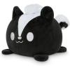 imageTeeTurtle  The Original Reversible Sloth Plushie  Brown  Cute Sensory Fidget Stuffed Animals That Show Your Mood 35 inchSkunk