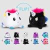 imageTeeTurtle  The Original Reversible Unicorn Plushie  Light  Dark Rainbow  Cute Sensory Fidget Stuffed Animals That Show Your MoodLight  Dark Rainbow