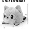 imageTeeTurtle  The Original Reversible Wolf Plushie  Summer  Spring  Cute Sensory Fidget Stuffed Animals That Show Your Mood 4 inchCelestial Wolf