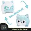 imageTeeTurtle  The Original Reversible Wolf Plushie  Summer  Spring  Cute Sensory Fidget Stuffed Animals That Show Your Mood 4 inchCelestial Wolf