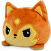 imageTeeTurtle  The Original Reversible Wolf Plushie  Summer  Spring  Cute Sensory Fidget Stuffed Animals That Show Your Mood 4 inchSpring  Summer Wolf
