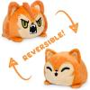 imageTeeTurtle  The Original Reversible Wolf Plushie  Summer  Spring  Cute Sensory Fidget Stuffed Animals That Show Your Mood 4 inchWerewolf