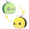 imageTeeTurtle  The Original Reversible Ghost Plushie  White  Black  Cute Sensory Fidget Stuffed Animals That Show Your Mood  Perfect for HalloweenZombie Bee