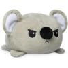 imageTeeTurtle  The Original Reversible Sloth Plushie  Brown  Cute Sensory Fidget Stuffed Animals That Show Your Mood 35 inchKoala