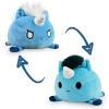 imageTeeTurtle  The Original Reversible Unicorn Plushie  Light  Dark Rainbow  Cute Sensory Fidget Stuffed Animals That Show Your MoodHappy  Angry Blue