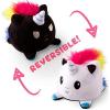 imageTeeTurtle  The Original Reversible Unicorn Plushie  Light  Dark Rainbow  Cute Sensory Fidget Stuffed Animals That Show Your MoodLight  Dark Rainbow