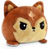 imageTeeTurtle  The Original Reversible Wolf Plushie  Summer  Spring  Cute Sensory Fidget Stuffed Animals That Show Your Mood 4 inchFall  Winter Wolf