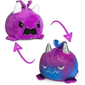 imageTeeTurtle  The Original Reversible Dragon Plushie  Bearded  Cute Sensory Fidget Stuffed Animals That Show Your MoodGalactic