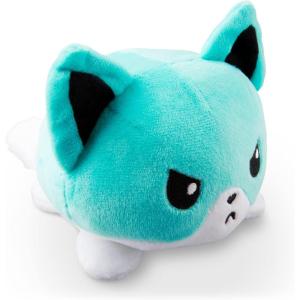 imageTeeTurtle  The Original Reversible Fox Plushie  Orange  Cute Sensory Fidget Stuffed Animals That Show Your MoodLight BlueWhite