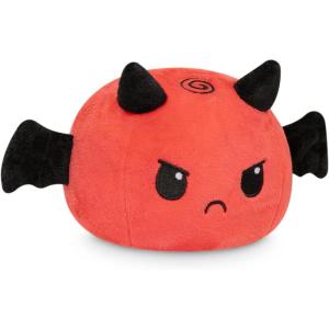 imageTeeTurtle  The Original Reversible Ghost Plushie  White  Black  Cute Sensory Fidget Stuffed Animals That Show Your Mood  Perfect for HalloweenDevil  Angel