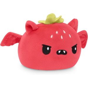 imageTeeTurtle  The Original Reversible Ghost Plushie  White  Black  Cute Sensory Fidget Stuffed Animals That Show Your Mood  Perfect for HalloweenStrawberry Bat