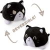 imageTeeTurtle  The Original Reversible Cat Plushie  Tuxedo  Cute Sensory Fidget Stuffed Animals That Show Your MoodTuxedo