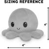 imageTeeTurtle  The Original Reversible Octopus Plushie  Purple Polka Dot  Shimmer  Cute Sensory Fidget Stuffed Animals That Show Your MoodAngry Blue  Happy Purple