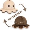 imageTeeTurtle  The Original Reversible Octopus Plushie  Purple Polka Dot  Shimmer  Cute Sensory Fidget Stuffed Animals That Show Your MoodCoffee  Cream